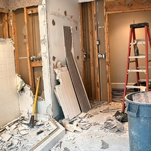 Living Space Interior Strip-Out